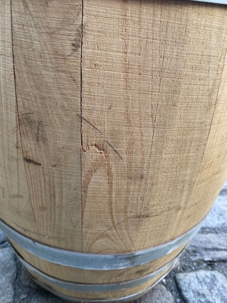 50 Liter Holzfass aus Kastanie preiswert